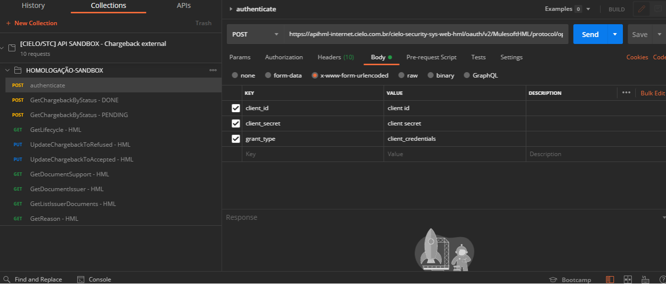 API Chargeback Imagem 14