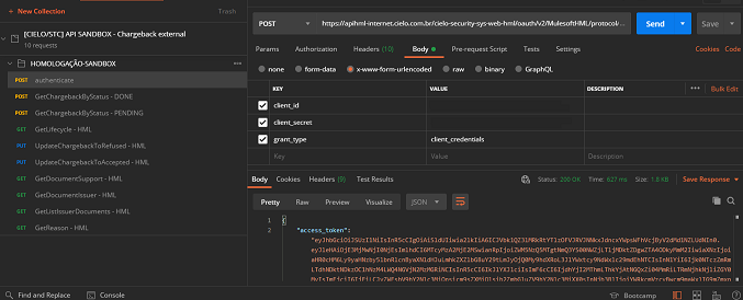 API Chargeback Imagem 15